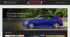 Desktop Screenshot of damondmotorsports.com